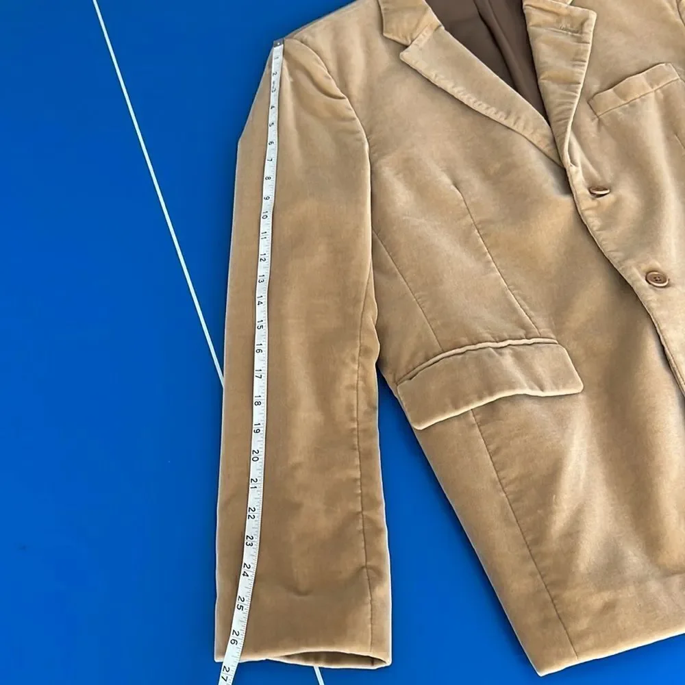 Theory Men’s Velvet Blazer. EUC. Size 44R